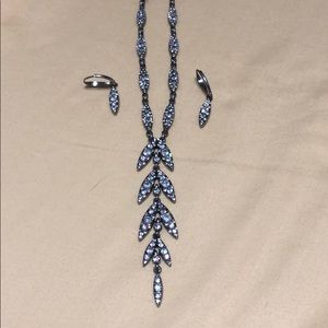 Lumiere convertible Y necklace + earrings